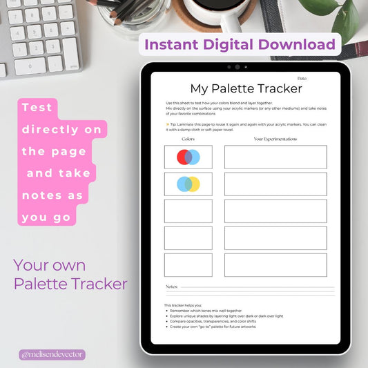 Color Mixing Worksheet – Artist’s Advice